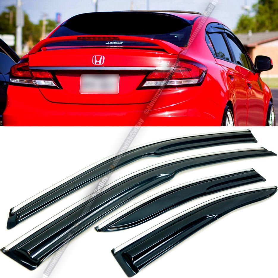 Honda Civic Si Rear Window Visor